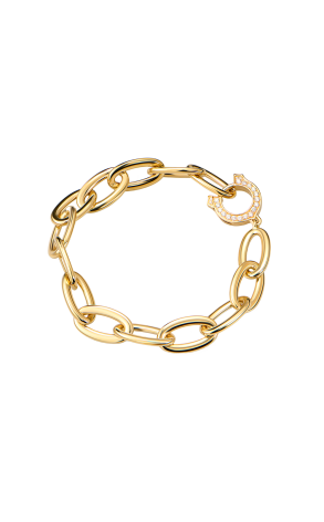 Браслет Cartier C de Yellow Gold & Diamonds (42880)