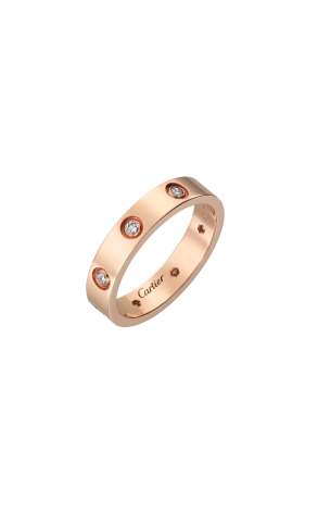 Кольцо Cartier Love Small Model 8 Diamonds Rose Gold (SIZE 51) CRB4050851 (41156) №2