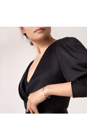 Браслет  в стиле Love 4 Diamonds Rose Gold (SIZE 17) (42529) №3