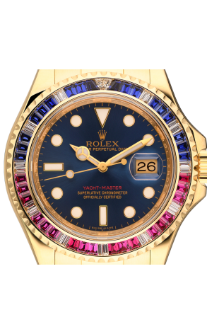 Часы Rolex Yacht-Master Blue Dial 16628 (38594) №2