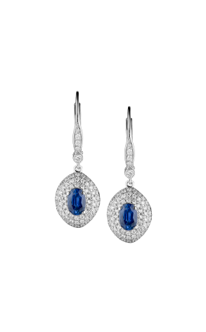 Комплект Gianni Lazzaro Diamonds & Sapphire White Gold (38075) №2