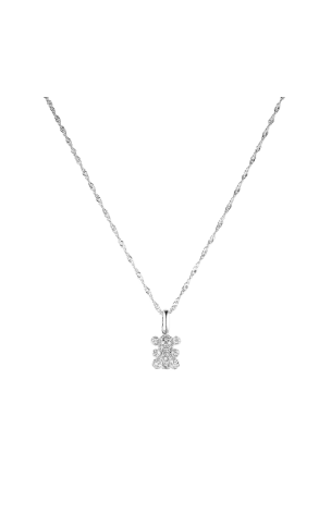 Подвеска TOUS Bear White Gold & Diamonds (41280)