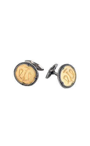 Запонки Stephen Webster Sterling Silver Zodiac Scales (37783)