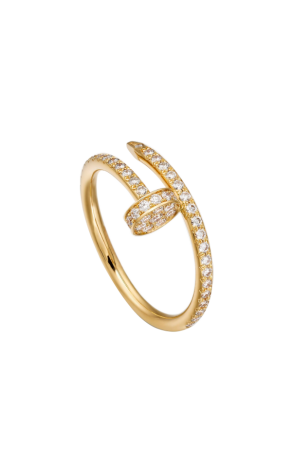 Кольцо Cartier Juste un Clou Yellow Gold & Diamonds B4231500 (36997)