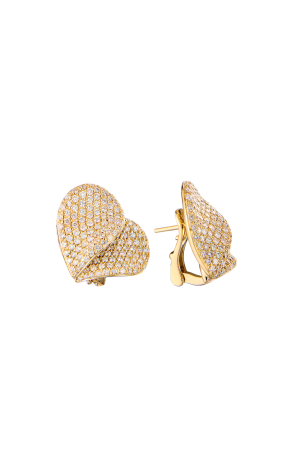 Серьги Giorgio Visconti Reve Yellow Gold & Diamonds (43347)