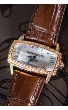Часы Patek Philippe Gondolo Gemma Rose Gold & Diamonds 4981R-001 (27306) №5