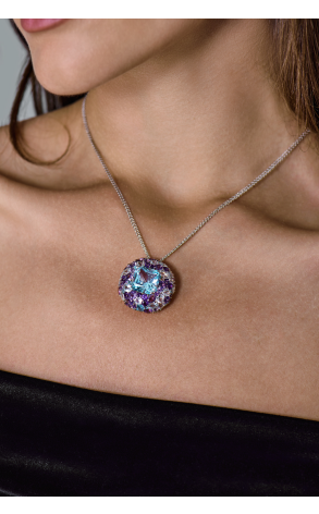 Подвеска Roberta Ponticello Italy Fancy Cut Blue Topaz & Amethyst 1016CI (42776) №2