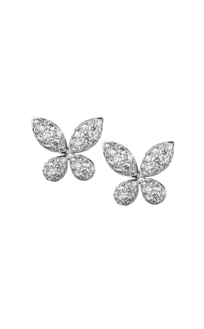 Серьги GRAFF White Gold Diamond Pave Butterfly GE (36909)