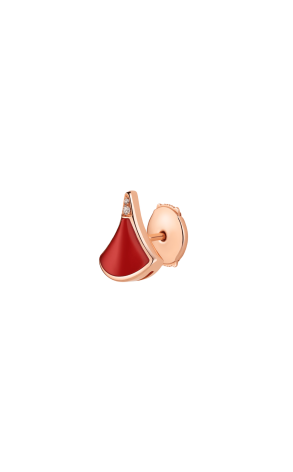 Пусеты Bvlgari Diva's Dream Rose Gold & Carnelian & Diamonds 361993 (42942) №2