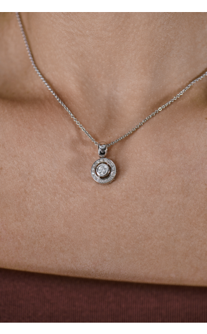 Подвеска  0,33 ct J/I1 & 0.18 ct Round Diamonds (41960) №3