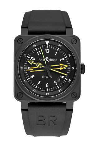 Часы Bell & Ross BR 03-92 RADIOCOMPASS BR0392-RCO-CE/SRB (36394)