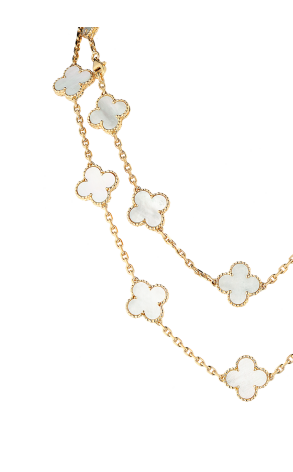 Колье Van Cleef & Arpels Vintage Alhambra Long Necklace 20 Motifs VCARA42100 (24233) №3