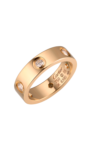 Кольцо Cartier Love 6 Diamond Yellow Gold (36691)