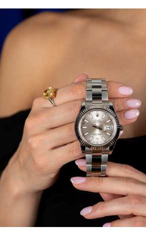 Часы Rolex Datejust 41mm Steel and White Gold 116334 (37382) №4