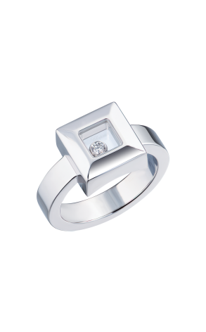 Кольцо Chopard Happy Diamonds Square White Gold 82/2938-20 (38032)