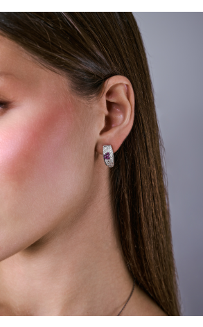 Серьги RalfDiamonds Sapphire & Diamonds Hearts RDE (37953) №2