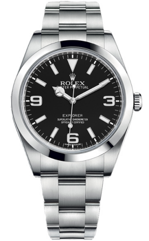 Часы Rolex Explorer Steel 39 mm 214270-0003 (37213)