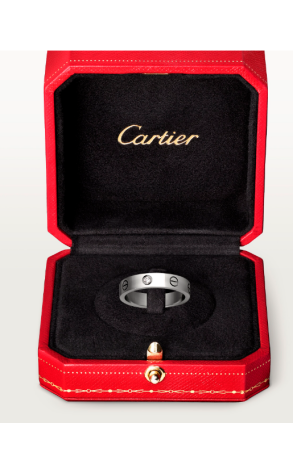 Кольцо Cartier Love Wedding Band 1 Diamond (37946) №2