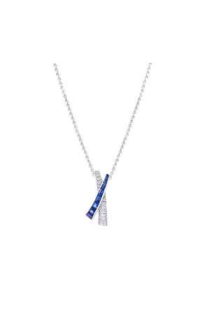 Подвеска GRAFF Sapphire & Diamond Kiss Pendant RGP 655 (40395)