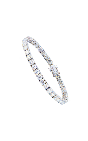 Браслет  12,00 ct G-I/SI1 Tennis White Gold Diamonds (42699)