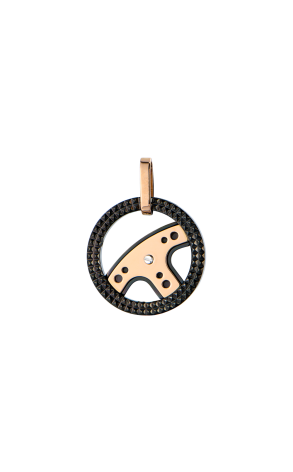 Кулон Baraka Grand Prix Rose Gold & Ceramic (43397)