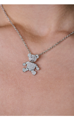 Подвеска Pomellato Orsetto White Gold Diamonds (40514) №2