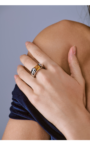 Кольцо Audemars Piguet Citrine & Diamonds & White Gold Ring (39744) №2