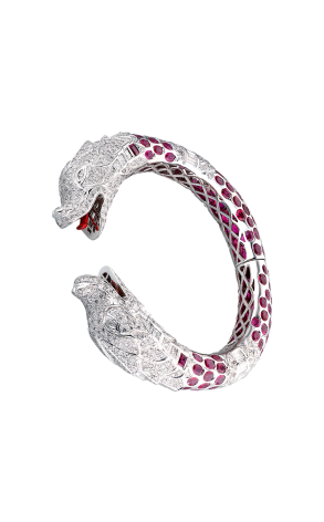Браслет  The Dragon Rubies 22,0 ct & Diamonds 8,85 ct & White Gold (40279)