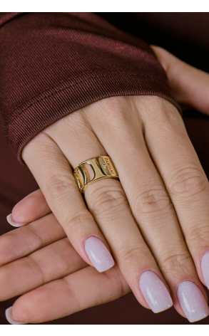 Кольцо Damiani Damianissima White & Yellow Gold & Diamond (40939) №3