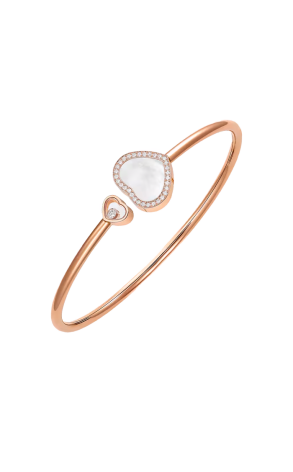 Браслет Chopard Happy Hearts Diamond & Mother of Pearl & Rose Gold 85A074-5300 (41293)