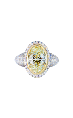 Кольцо  Oval Brilliant 3,00 ct L/VVS2 (41574) №2