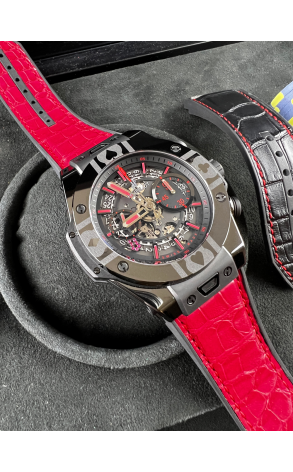 Часы Hublot Big Bang Unico World Poker Tour All Black Chronograph 45mm 411.CX.1113.LR.WPT17 (37027) №7