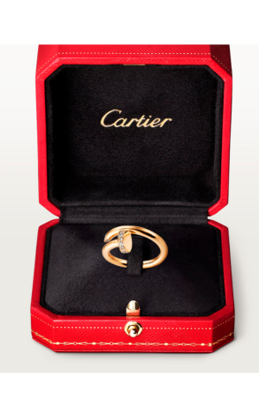 Кольцо Cartier Juste Un Clou Yellow Gold Diamonds CRB4216955 (37801) №2