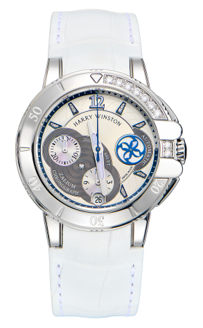 Часы Harry Winston Ocean Sport Ladies Chronograph 411/LCA38Z (41998)