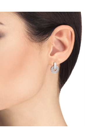 Серьги Bvlgari White Gold & Diamonds 357940 (41144) №5