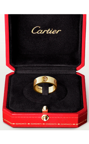 Кольцо Cartier Love Yellow Gold CRB4084663 (37400) №3