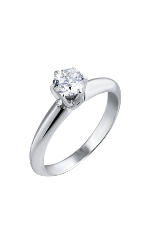 Кольцо GIA 0,52 ct G/IF Round Brilliant & White Gold (37500)