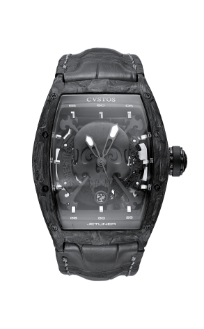 Часы Cvstos Challenge Skull Black Carbon Jetliner (42605)