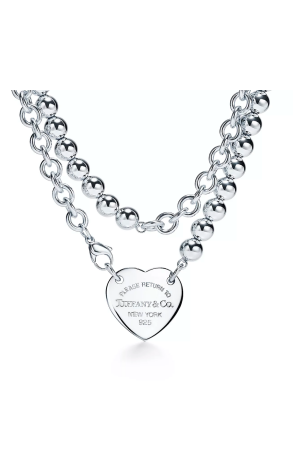 Колье Tiffany & Co Return to Tiffany® Heart Tag Wrap Necklace 68892511 (38907)