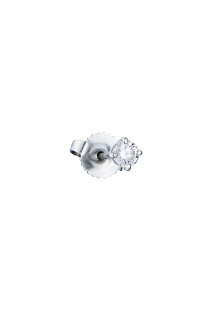 Пусеты Tiffany & Co одна пусета 0,13 ct G/VS1 Round Cut Diamond (43145)