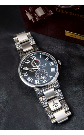 Часы Ulysse Nardin Maxi Marine Chronometer 43mm Custom 263-67-3/42 (35694) №4