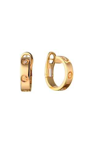 Серьги  в стиле Cartier Love 2 Diamonds (37769)