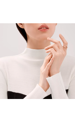 Кольцо Tiffany & Co Elsa Peretti Open Heart Ring 60151534 (40650) №2