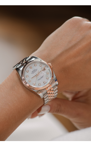 Часы Rolex Datejust 36mm Steel and Everose Gold 116231 (38213) №3
