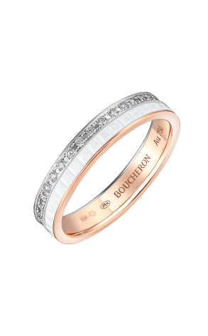 Кольцо Boucheron Quatre White Edition Wedding Band JAL00237 (36984)