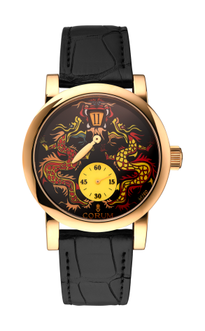 Часы Corum Enamel Chinese Dragon Jump Hour 154.201.56 (37099)