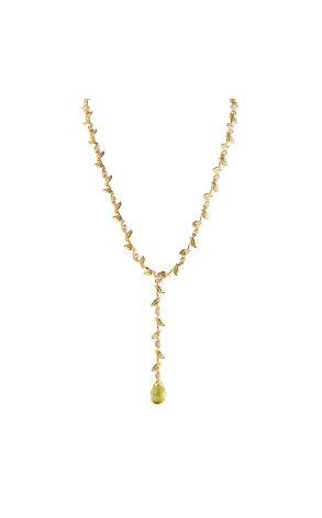 Колье Carrera y Carrera Yellow Gold & Diamonds & Citrine (42453)