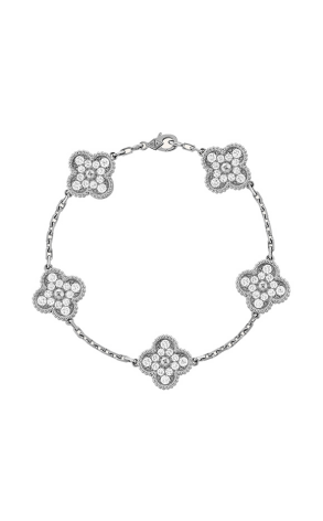 Браслет Van Cleef & Arpels Vintage Alhambra 5 motifs VCARA41500 (36490)