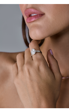 Кольцо  с бриллиантом 2,15 ct H/VS1 МГУ (35804) №3