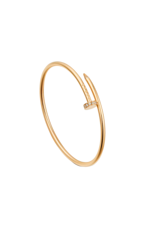 Браслет  в стиле Cartier Juste un Clou small model yellow gold (SIZE 16) (41928)